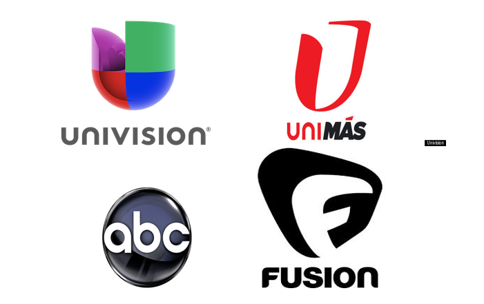 This a twitter page for ratings and updates for Univison , UniMás, ABC , Fusion, Fox , The CW  and many more.