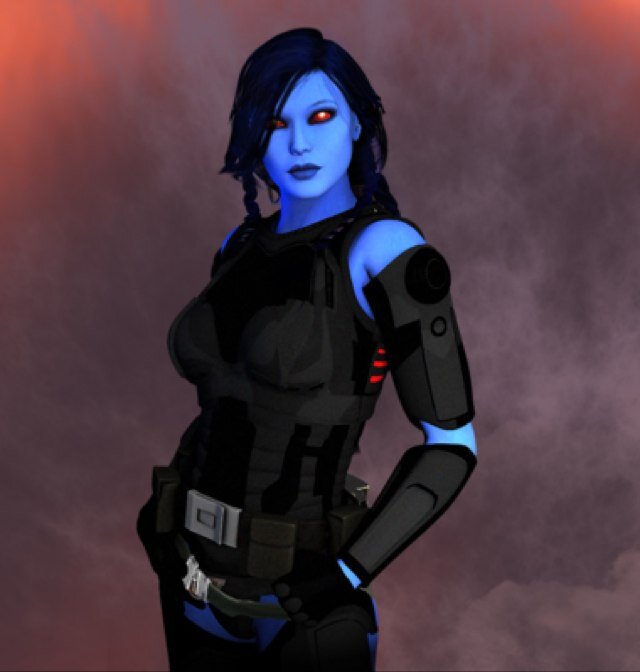 Female Chiss, Force Sensitive, Member of the Chaf family, training in the Diplomatic core of the Chiss Ascendancy. #StarWars #RP