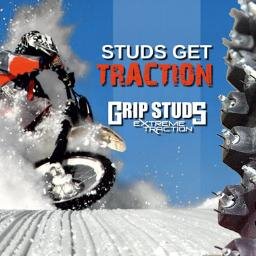 We carry screw-in traction studs for motorcycles, heavy equipment, footwear and much more! Because slipping isn't an option.
855-538-7883 |
info@gripstuds.com