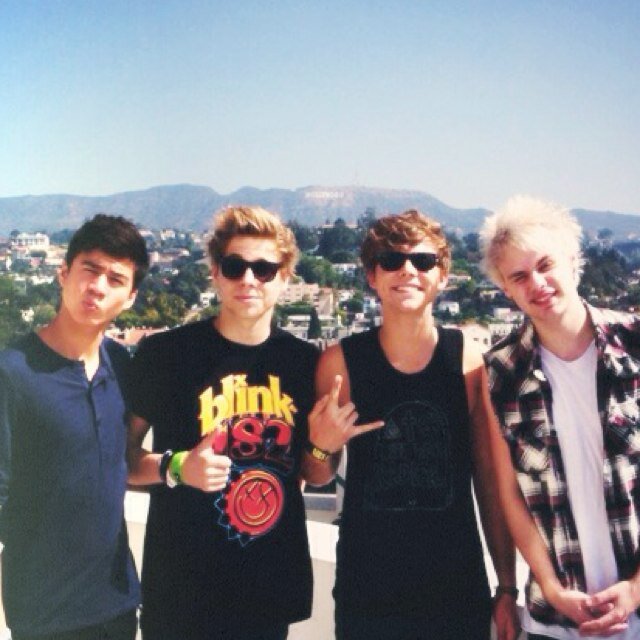We are a whatsapp group called Aussitas 卌SOS {#5SOSfam} Real bands save fans, real fans save bands since |oct.6.13|