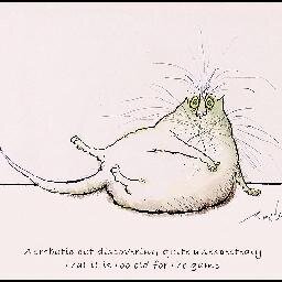 Works at some things, writes other things--likes Max Ophuls, Italian, cats, the odd soap opera, Alfred Brendel, Ronald Searle, and lots of other things