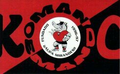 Peña oficial del C.D. Mirandes. Situados en General Norte