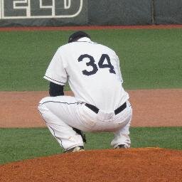 #34 Pitcher for the Elmhurst Bluejays