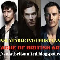 The League of British Artists (Brits United) We Tweet news of the best of the UK's actors, musicians, and more