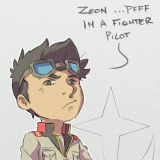 [Squad Captain Of The #CerberusStrikeSquad] [Gundam OC] [RGM-89A2 Jegan] 
You think I'm just Cannon Fodder?! Well you thought wrong!!