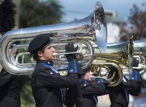 I play the tuba. I've been playing for almost six years and if you say marching is easy or it's not a sport I will find you and kill you...with my tuba!