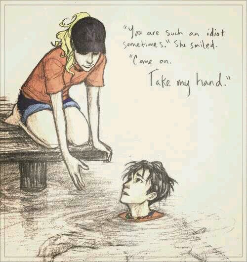 Singing with percy, eat cakes with tobias.  [Uncle Rick retweeted August, 18 2014♥]