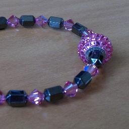 Hand made crystal bracelets