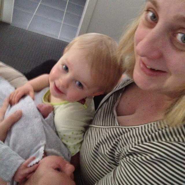 Mum, food adorer, political junkie, homebirther (in no particular order).