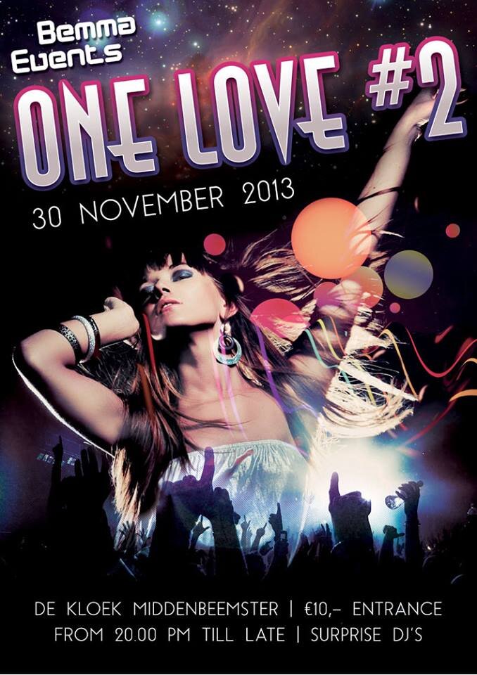 Bemma Events
30 November - One Love - Be There !!
