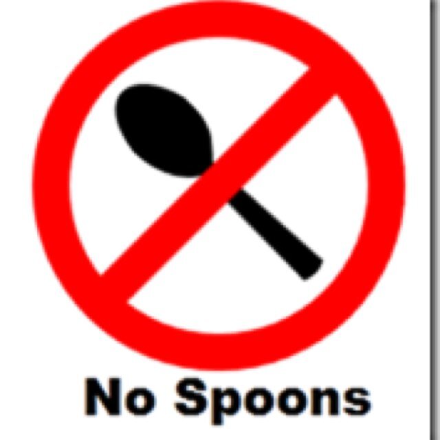 Say no to spoons yes to carrots