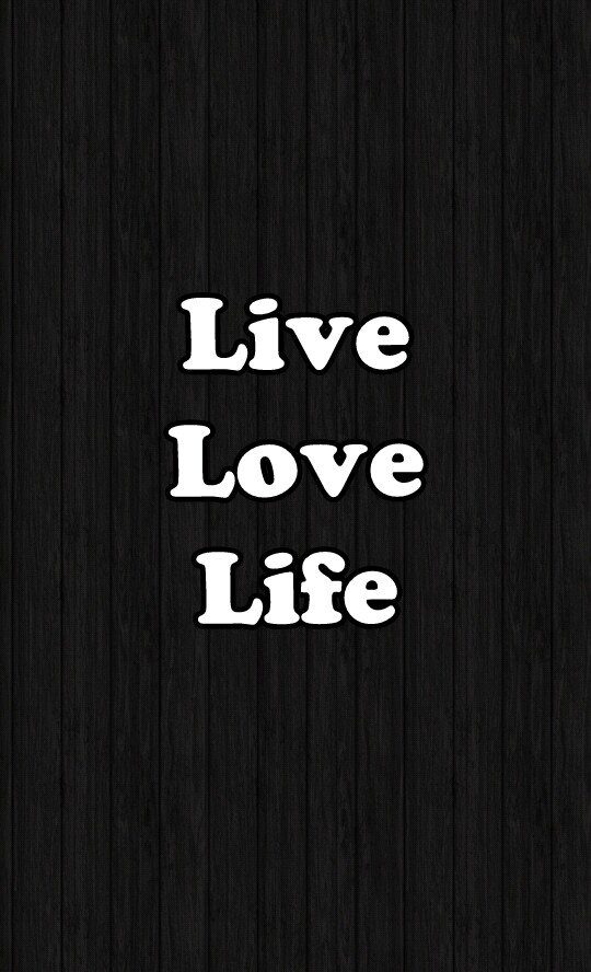 Live Love Life is my world. I hope that you like it' follow me and i follow back