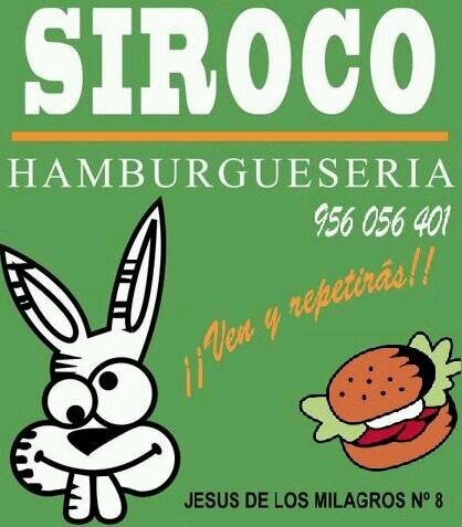 Más de una década ofreciendo hamburguesas a la ciudad de El Puerto de Santa María. Antes El Conejo, ahora Siroco, pero siempre el mismo sabor. 956 056 401