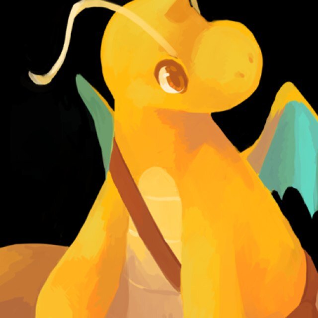 Drake the Dragonite. Gentle but strong. Will attack if provoked, level 87. Dragon Claw, Fire Fang, Outrage, Waterfall. #RP