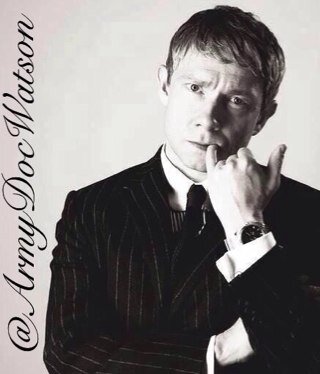Former Army doctor, John Watson. I share a flat with the high functioning sociopath, Sherlock Holmes... He keeps things interesting, that's for sure.