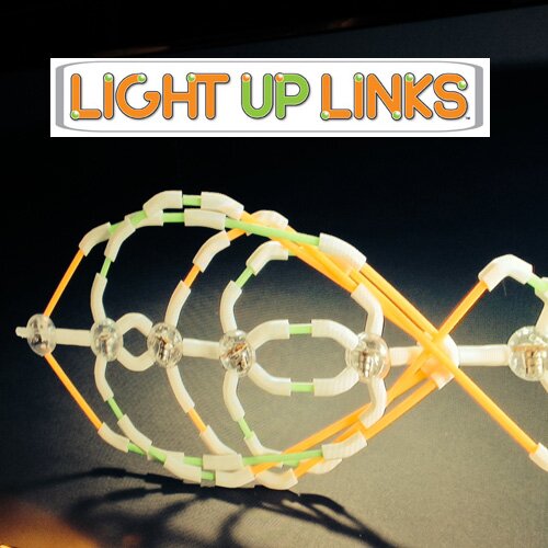 Giving kids the opportunity to unleash their creativity and expand their imagination one link at a time. Think it, link it, shake it and watch it glow!