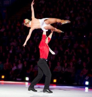 supporting the amazing professional husband and wife pairs skating team of Alexandra Schauman and Lukasz Rozycki♥