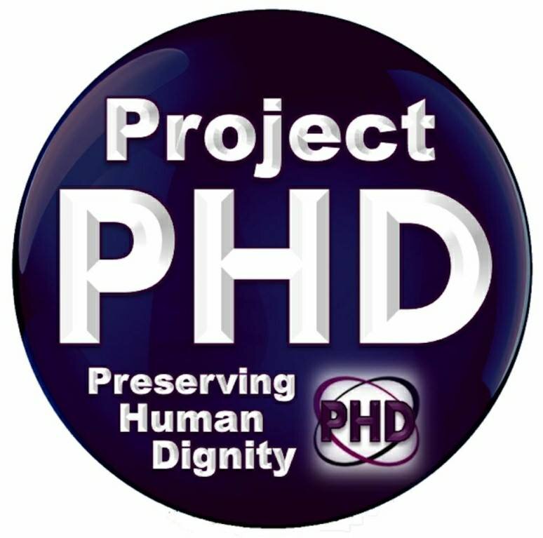 PROJECT PRESERVING HUMAN DIGNITY...IT IS A MISSION...A MOVEMENT...A MUST!!!....WWW.PROJECTPHD.COM