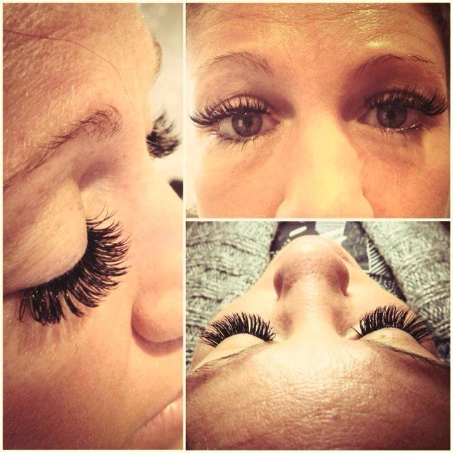 I'm Mollie :-) fully trained (Nouveau Beauty) and insured (BABTAC) in individual eyelash extensions. £50 full set. £25 infills. Message me for more information!