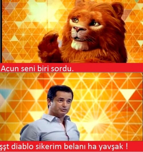 Burada yazılanların gerçek kişi veya kurumlarla ilgisi yoktur. İletişim için taklit.acunn@hotmail.com