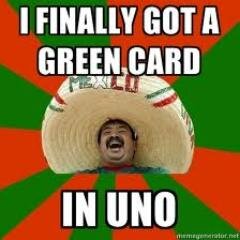 I didn't choose to be a Mexican but i'm lucky i'm one