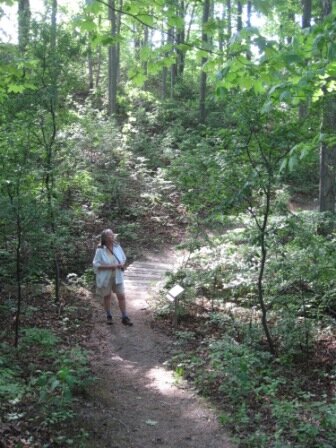 Happiest on trails in woods or shores of beaches. NEW - my video series What's an old lady to do? link. Check it out, k? It's me having fun in the world.