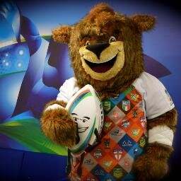 Hi! We are Grubber and Steed - official mascots of the Rugby League World Cup 2013 #RLWC2013 - FOLLOW US!