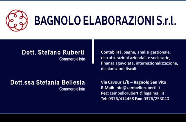 Commercialista Stefano Ruberti e associati, studio tributario commerciale, contabilità, paghe, ristrutturazioni aziendali; 
info@zambelloruberti.it