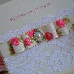 Bespoke handcrafted wedding invitations and matching stationery
