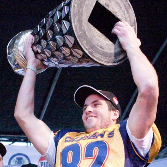 Elementary school teacher and former Queens Golden Gael. 2009 Vanier Cup Champion