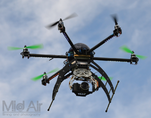 Low altitude aerial photography and filming