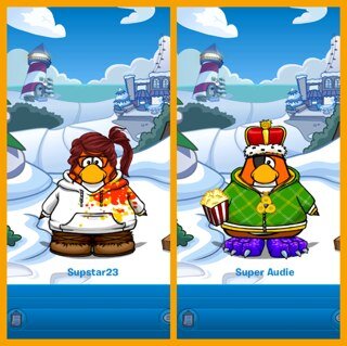 Me and supstar23 created DaWaddleGang. My puffle, DJ Flame, is our mascot. Our Group Color is orange. We also have a FaceBook, YouTube, and a Blogspot!