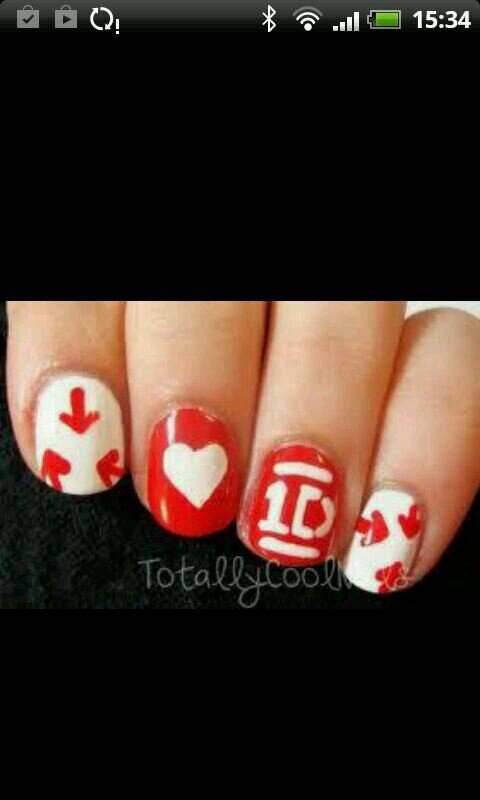 Nice pics of One Direction and nails, we give a follow back!!