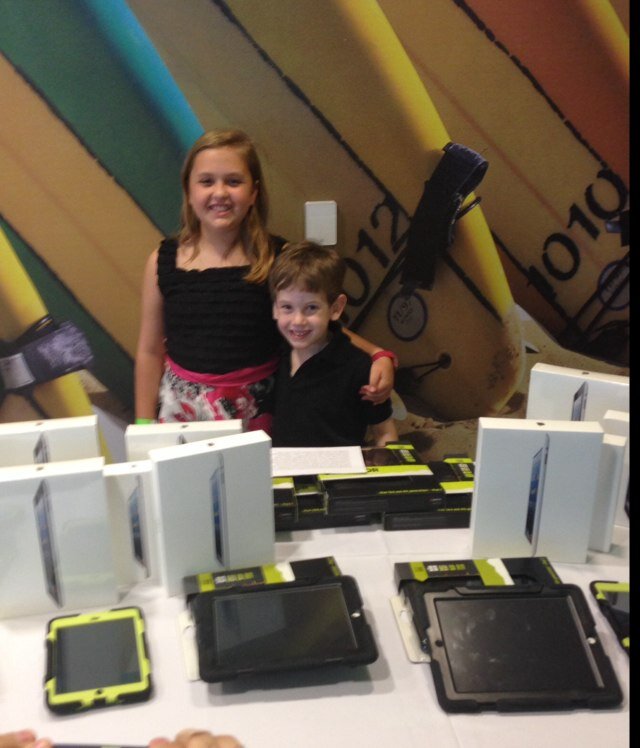 Helping provide children battling cancer some fun and link to the outside world through Aarons iPad Lending Library.  Check out our website for more info.