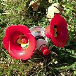 We make hummingbird feeders that are efficient and fun! You can also use our Tipsy Birds Kits to transform your favorite bottle into a personalized feeder!