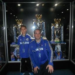 hello big chelsea fan since i was 8 yrs old  luv going down to the bridge  2 c my beloved chelsea  . wacthing my we boy playing footie  we both cfc