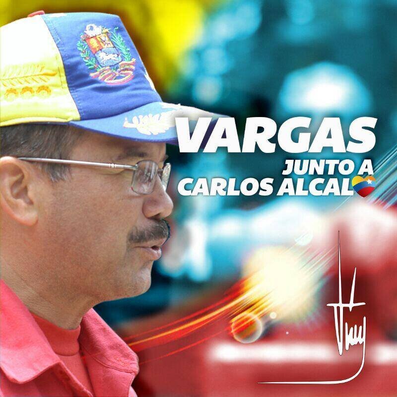 CANDIDATO POR LA REVOLUCION A LA ALCALDIA DEL MUNICIPIO VARGAS.