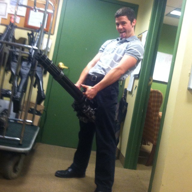 Front Desk at Country Inn & Suites, FLB, Play Baseball, Attend York Art Institute. Yeahh