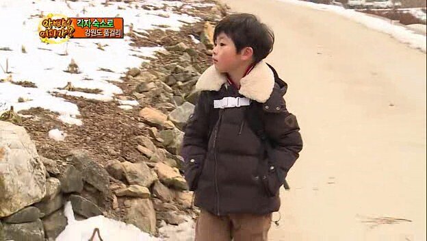 Sung Dong Il's son. 06 line. Dad, Where Are We Going, @_baekhyeon?