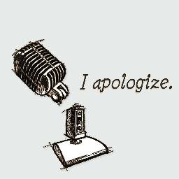 IApologizeShow's profile picture. A podcast created by old friends who delight in attacking each other.  Proud member of the @HearUsTalk network.