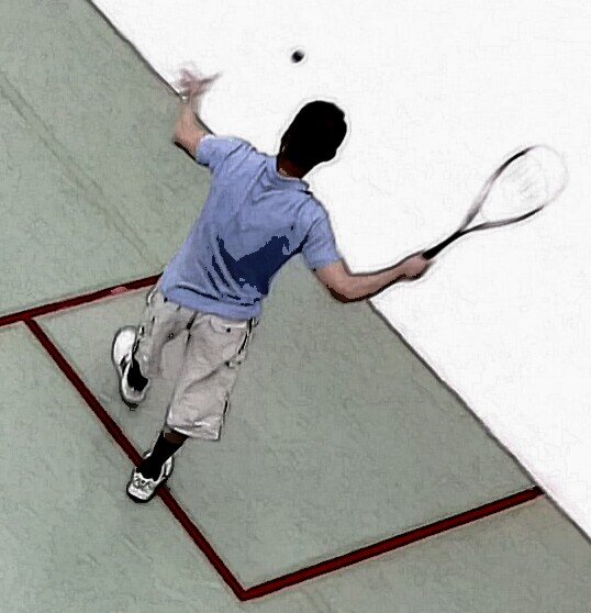 Street Level Cricketer turned Club Level Squash Player