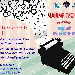 Techno Info HME Sahabat 2013-2014, Politeknik Negeri Jakarta. Memberikan informasi tentang Dunia Elektro. (Organized by Dept P&K)