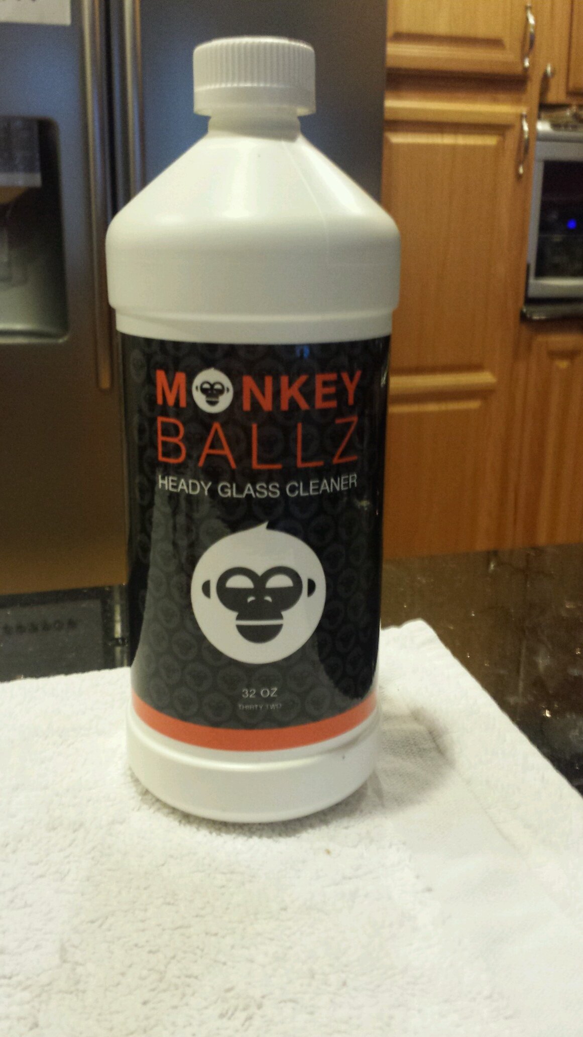 Monkeyballz was made for 710 use but works on all glass pipes. Biodegradable, able to be diluted with warm water and reused.