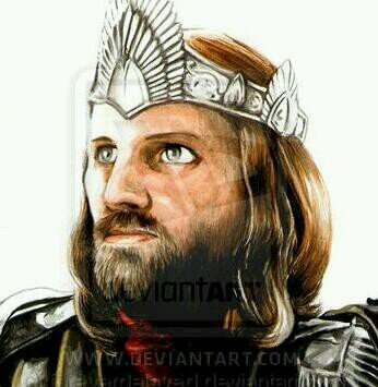 Weilder of the blade that was broken. High king of Gondor alonside his beloved queen Inidil Valarinoria. (LOTR RP)