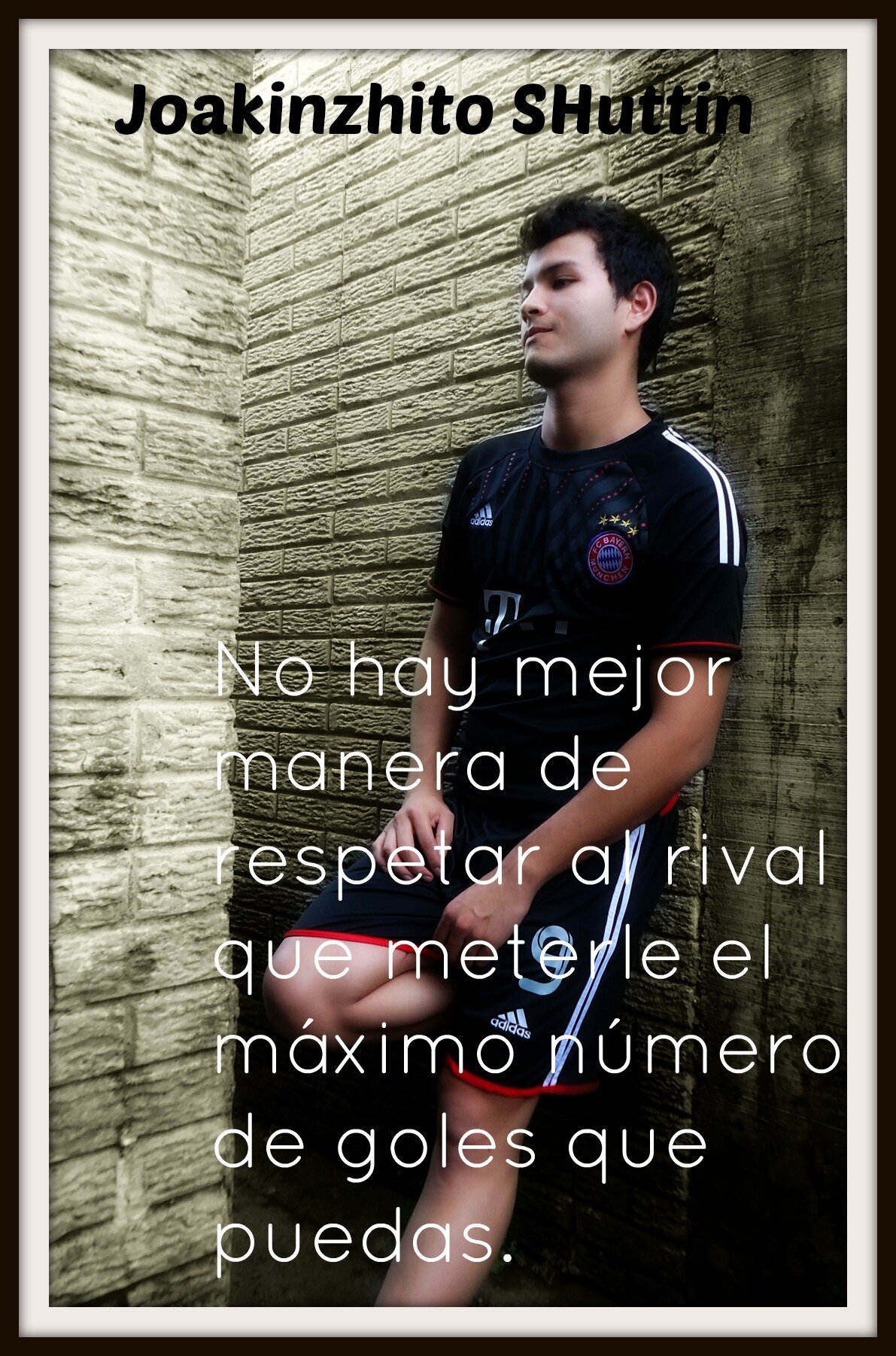 My life! :)
Vivir: mi recto
Amigos: muy pocos
Cheros: todos
Amor: Dios
Supervivencia: especialidad
Actitud: positiva
Fé: siempre
Razón: mi hija