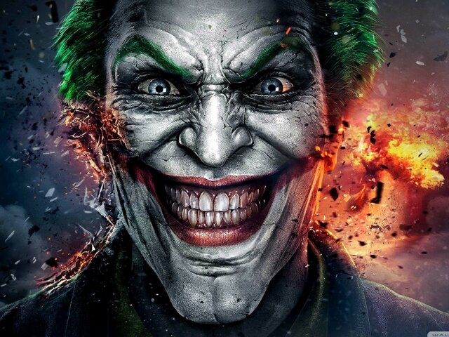 I'M BACK FROM ARKHAM ASYLUM NOW GOTHAM WILL FALL UNDER MY CONTROL TIME FOR ME TO HAVE THE LAST LAUGH *LAUGHS*