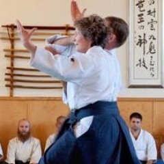 Two Cranes Aikido opened in October, 1995. We offer classes to children, teens, and adults 7 days a week. Chief Instructor Kimberly Richardson, 6th Dan