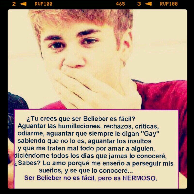 Amo a Justin Bieber!!! Y eso nunka va a cambiar!!! Shas10 te doy duro :3 . . .Belieber a Forever!!! I promise!!! 3