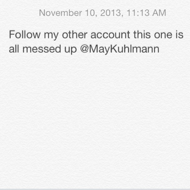 MaddieMay21's profile picture. Follow my other account @MayKuhlmann