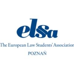 ELSAPoznan's profile picture. Europejskie Stowarzyszenie Studentów Prawa ELSA Poznań